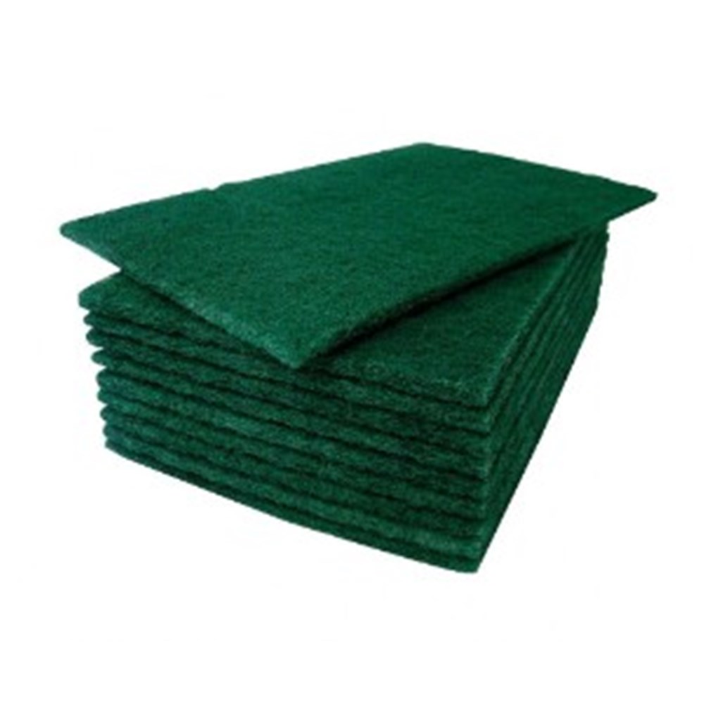 Scourer Pads Green 15x10cm x10