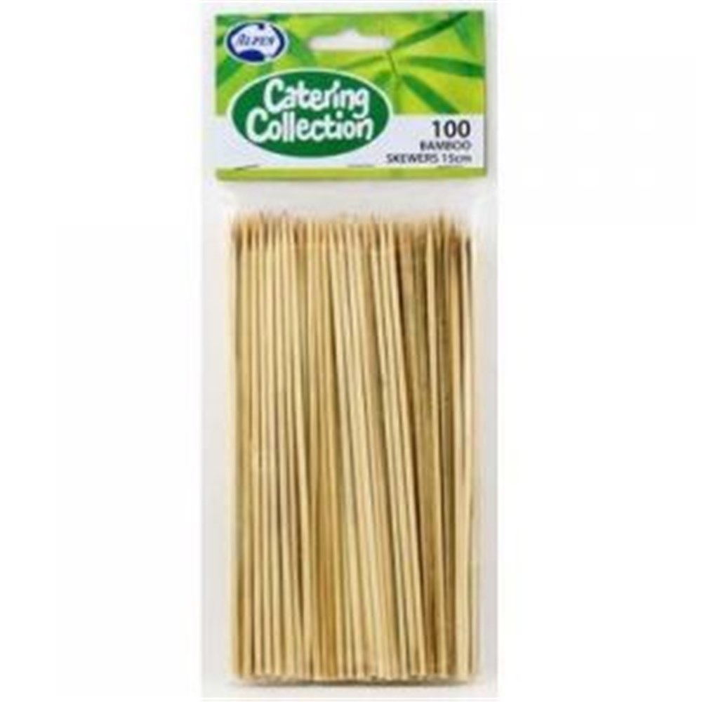 Skewers Paddle Bamboo 15cm - 100 