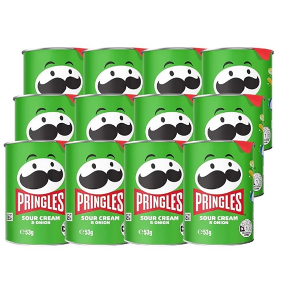 Chips SOUR CREAM & ONION 12 x 53g