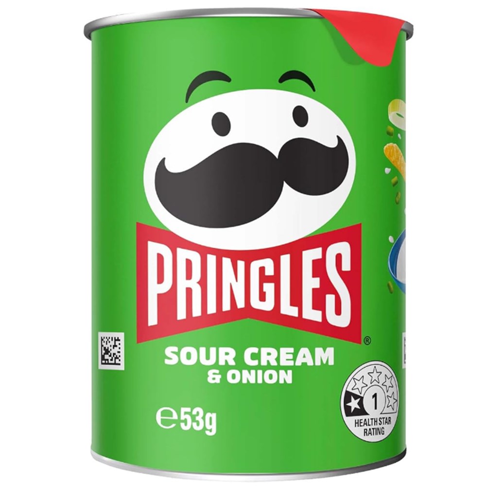 Chips SOUR CREAM & ONION 12 x 53g