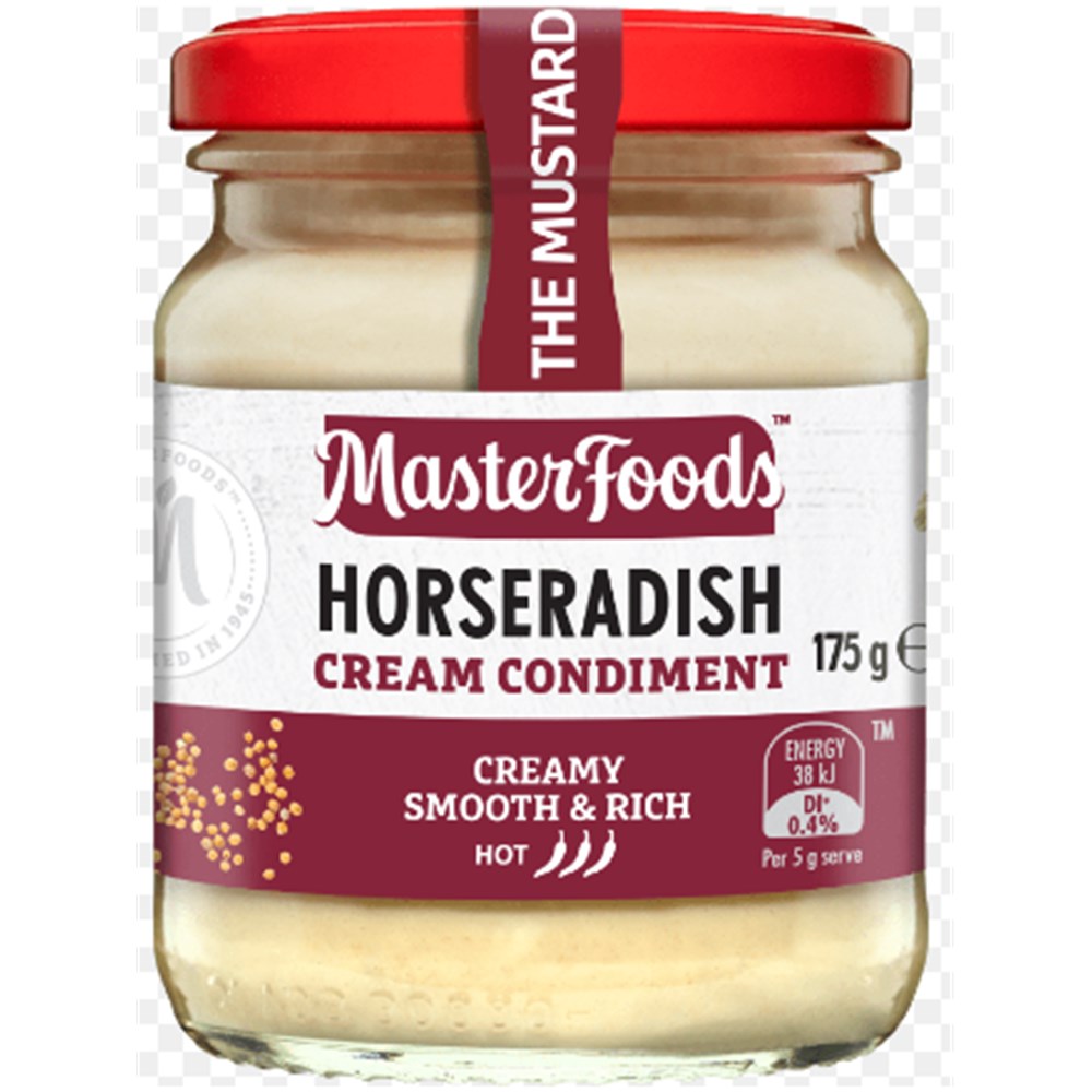 Dressing Horseradish Cream Jar 6 x 175gm