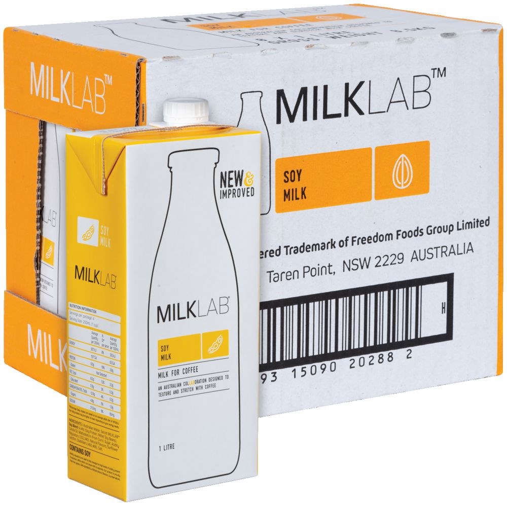 Milk Soy 8x1L
