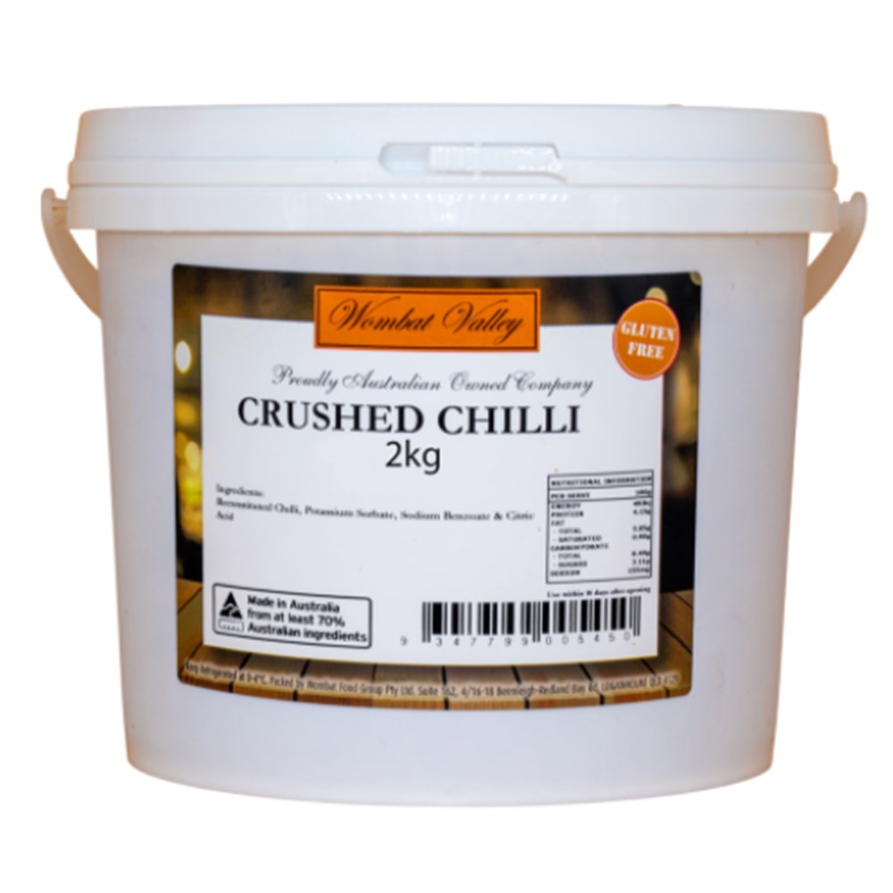 Chilli Crushed / Minced Fresh 2kg
