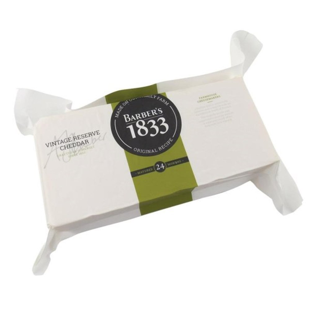 Cheese Cheddar Barbers1833  UK 1.2kg 
