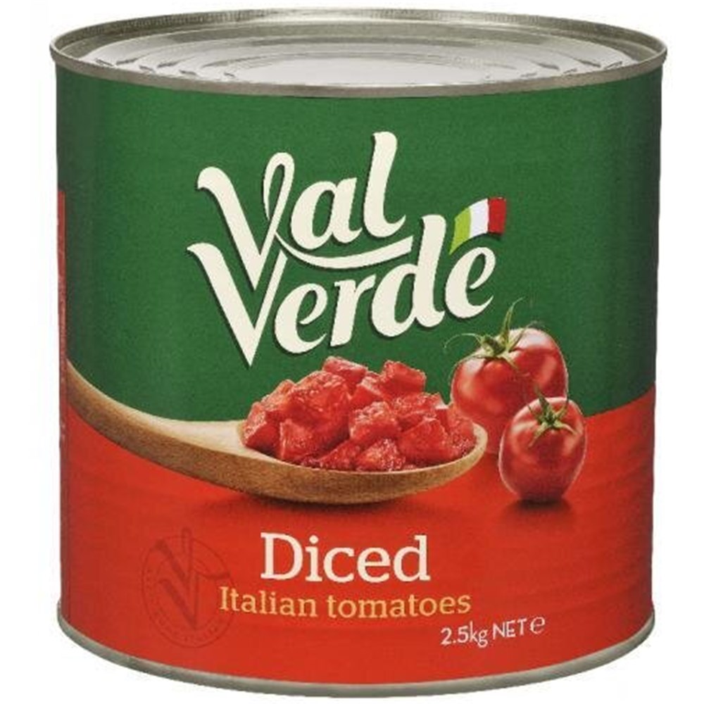 Tomatoes Chopped/Diced A9 2.5kg