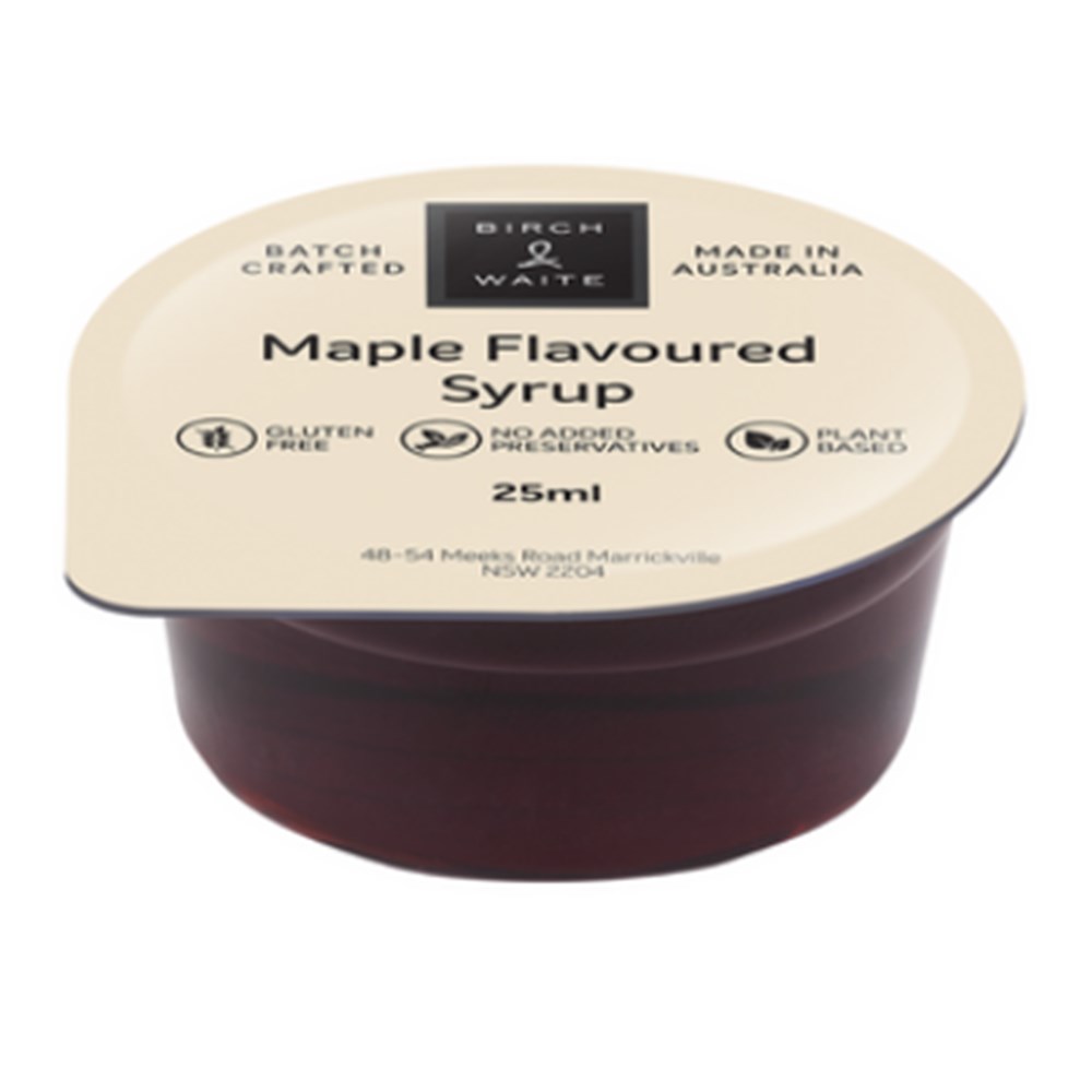 Maple Syrup Portion Control  25ml x 210 