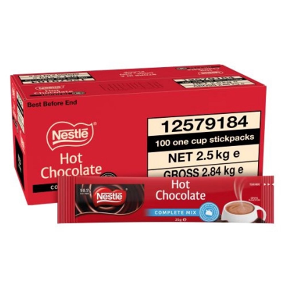 Drinking Chocolate Mix Sachet 25g x 100 each