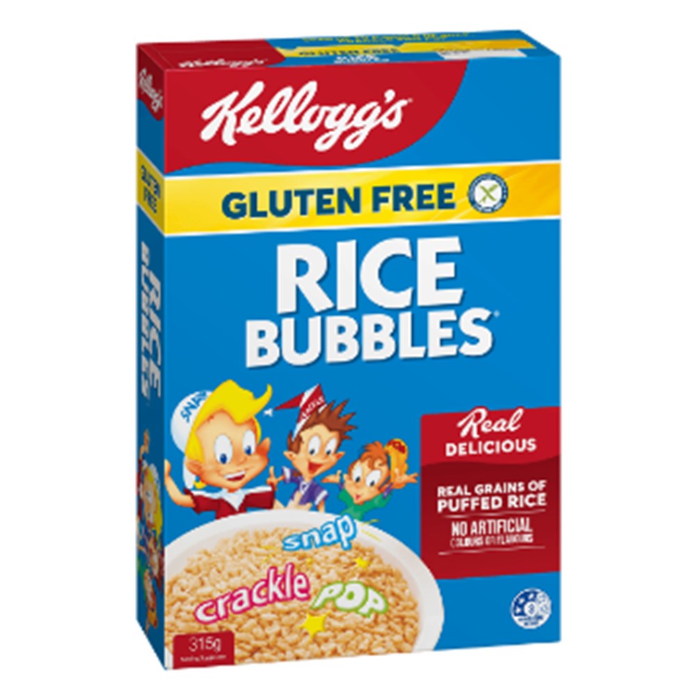 Cereal Rice Bubbles Gluten Free 315g