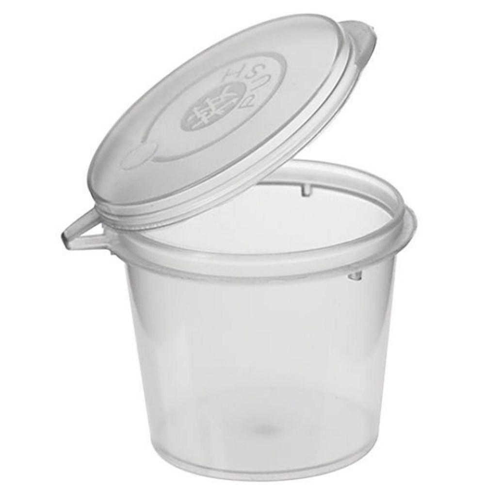Lid for Hinged Portion Control 1oz Cup x1000