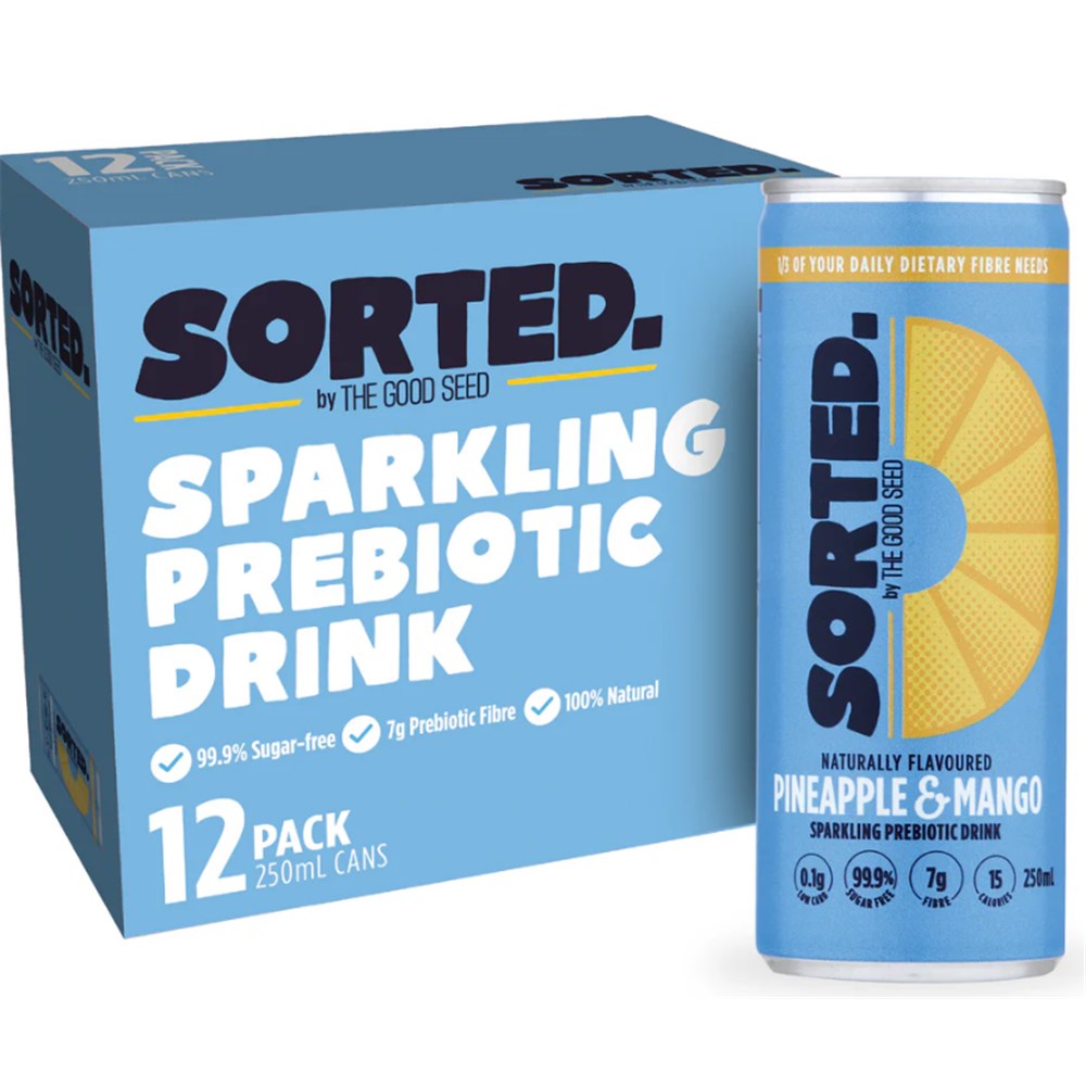 Sparkling Pineapple Mango Drink 12x250ml