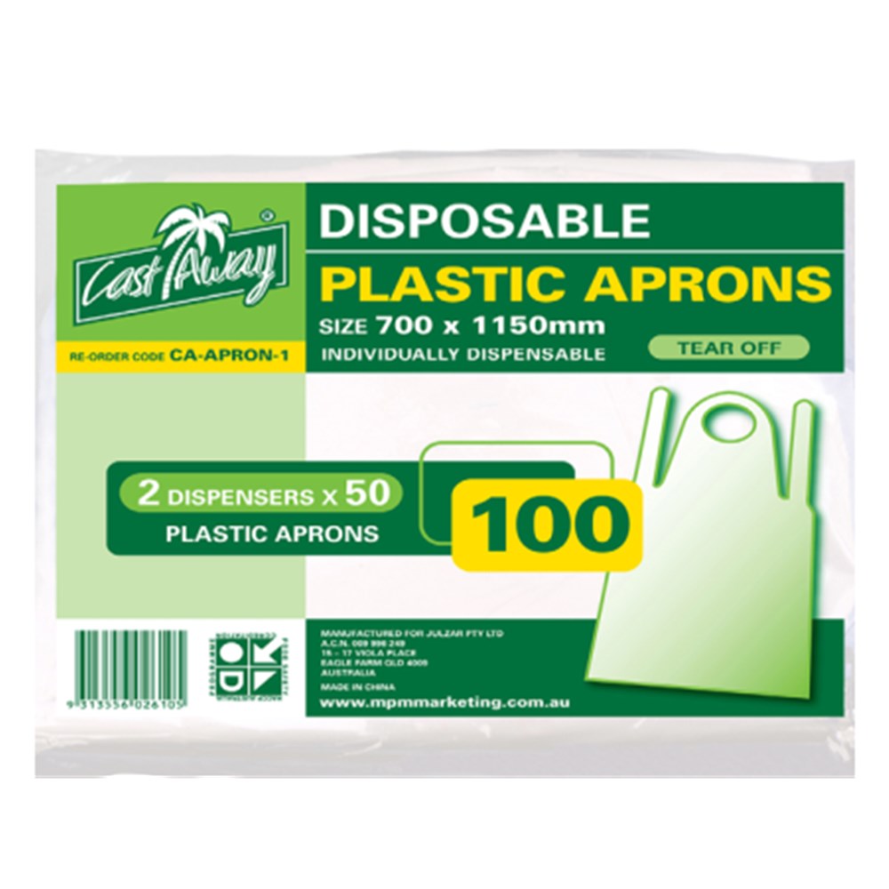 Plastic Aprons x 100