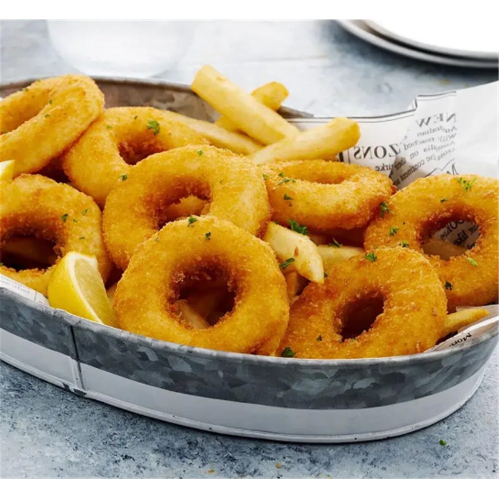 Calamari Rings Crumbed 5x1kg
