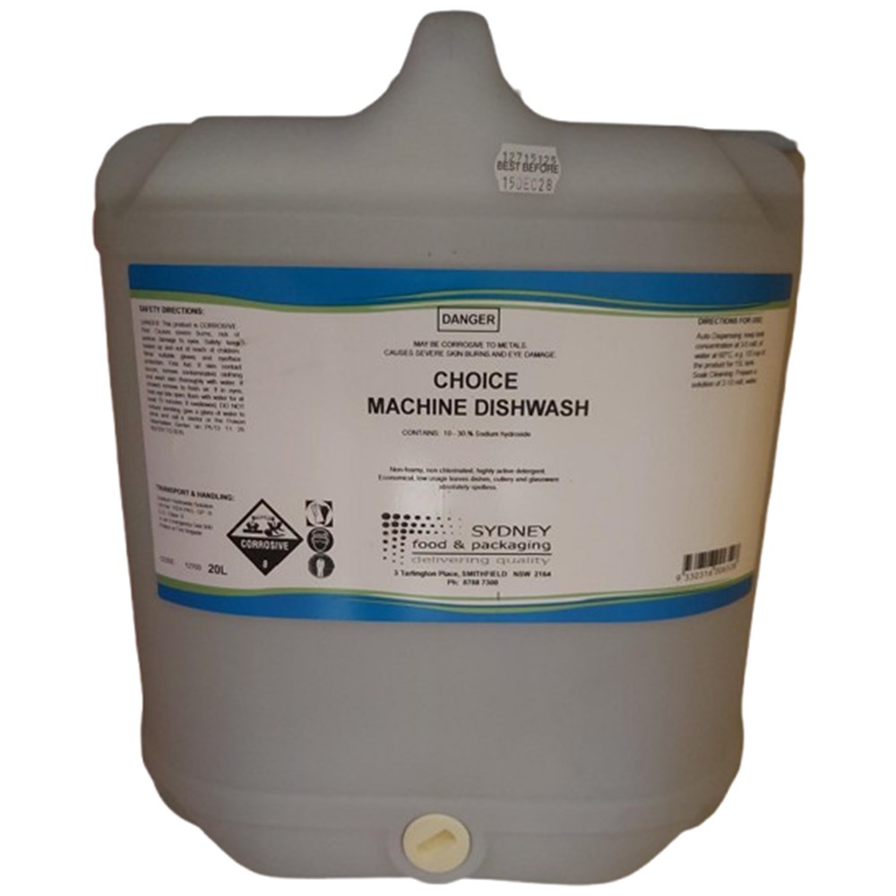Dishwash Machine Clear Liquid 20L