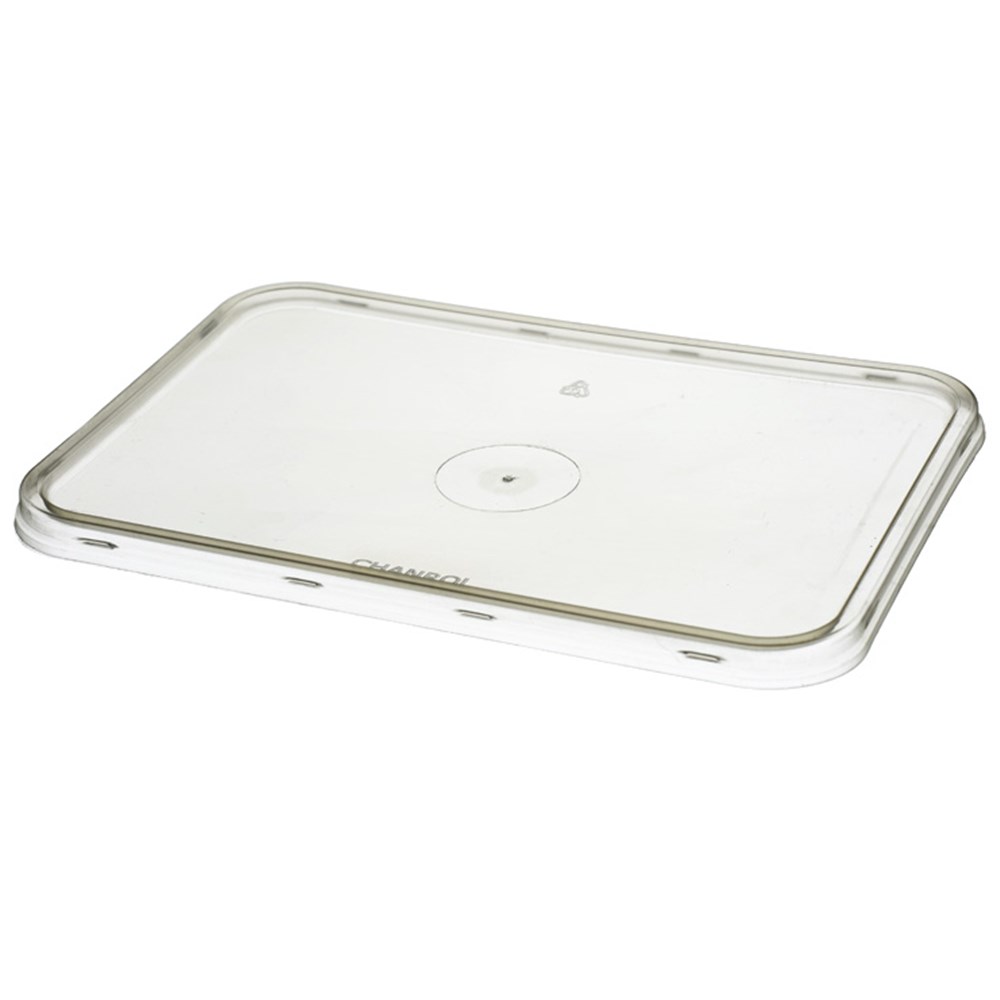 Lids Rectangular Clear x50