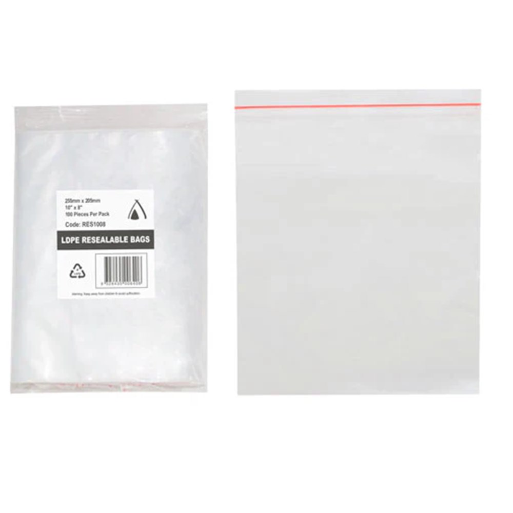 Bag Resealable 255x205 x1000