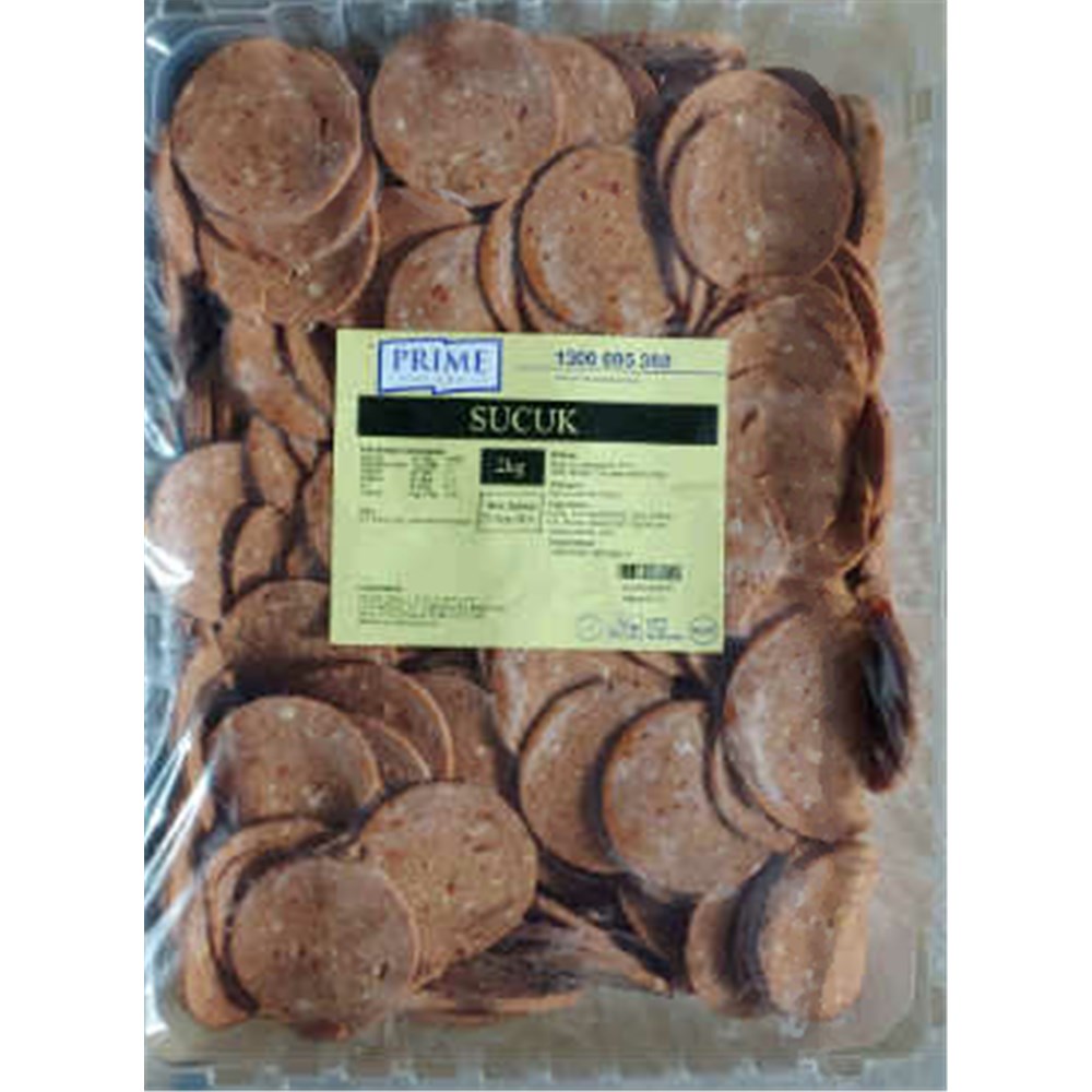 Halal Turkish Sucuk Sliced 2kg