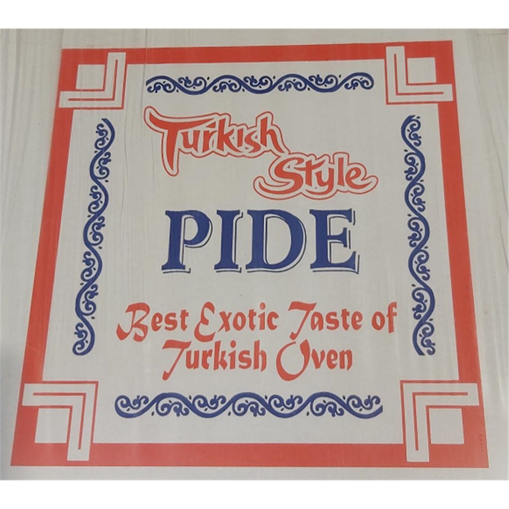 Pide Box White x 100