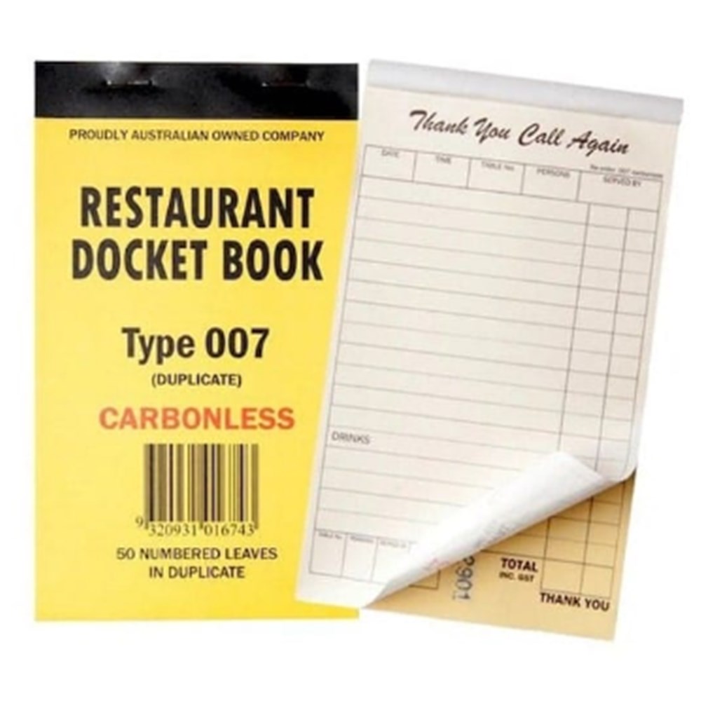 Docket Book 007 C/Less