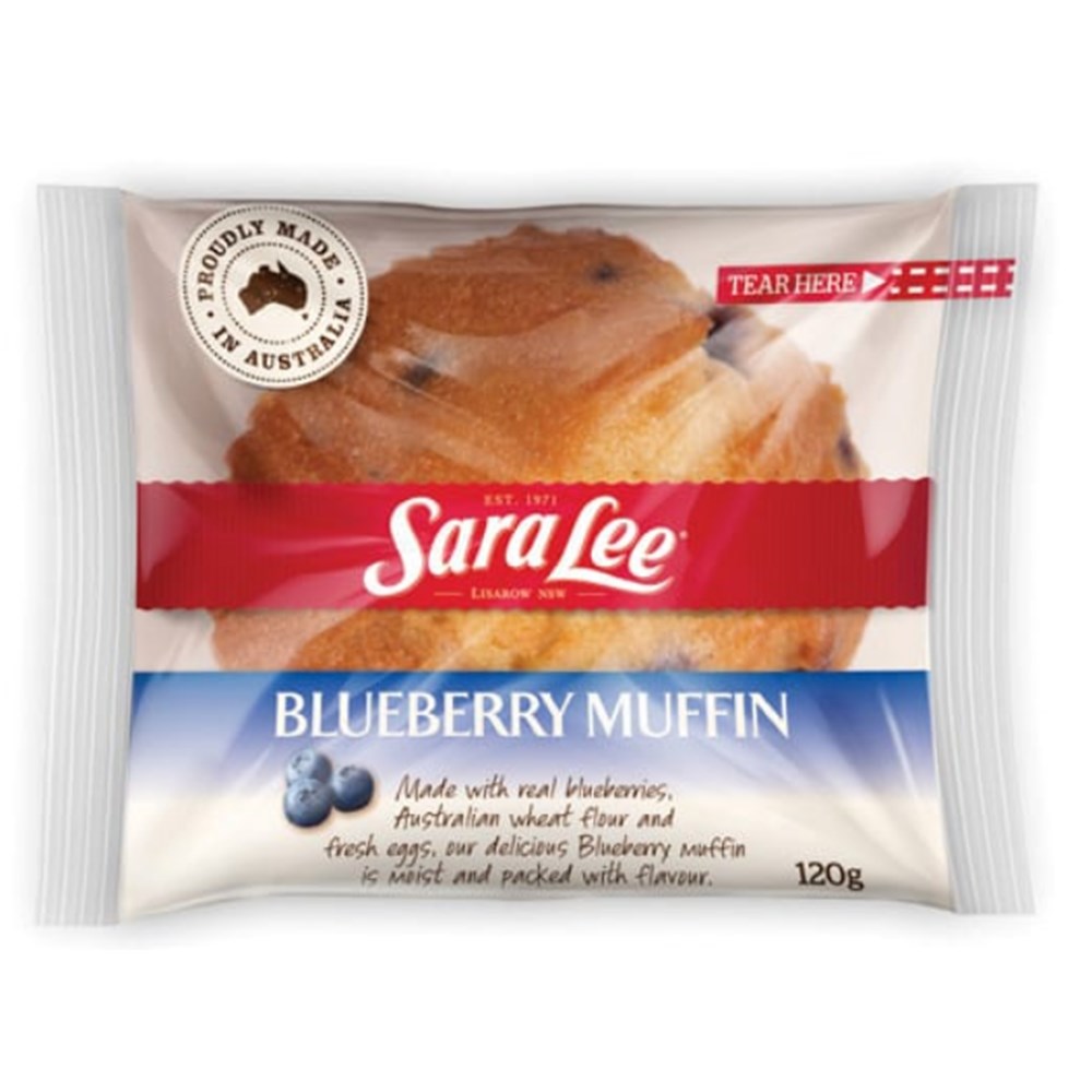 Muffin Blueberry 45 x 120gm