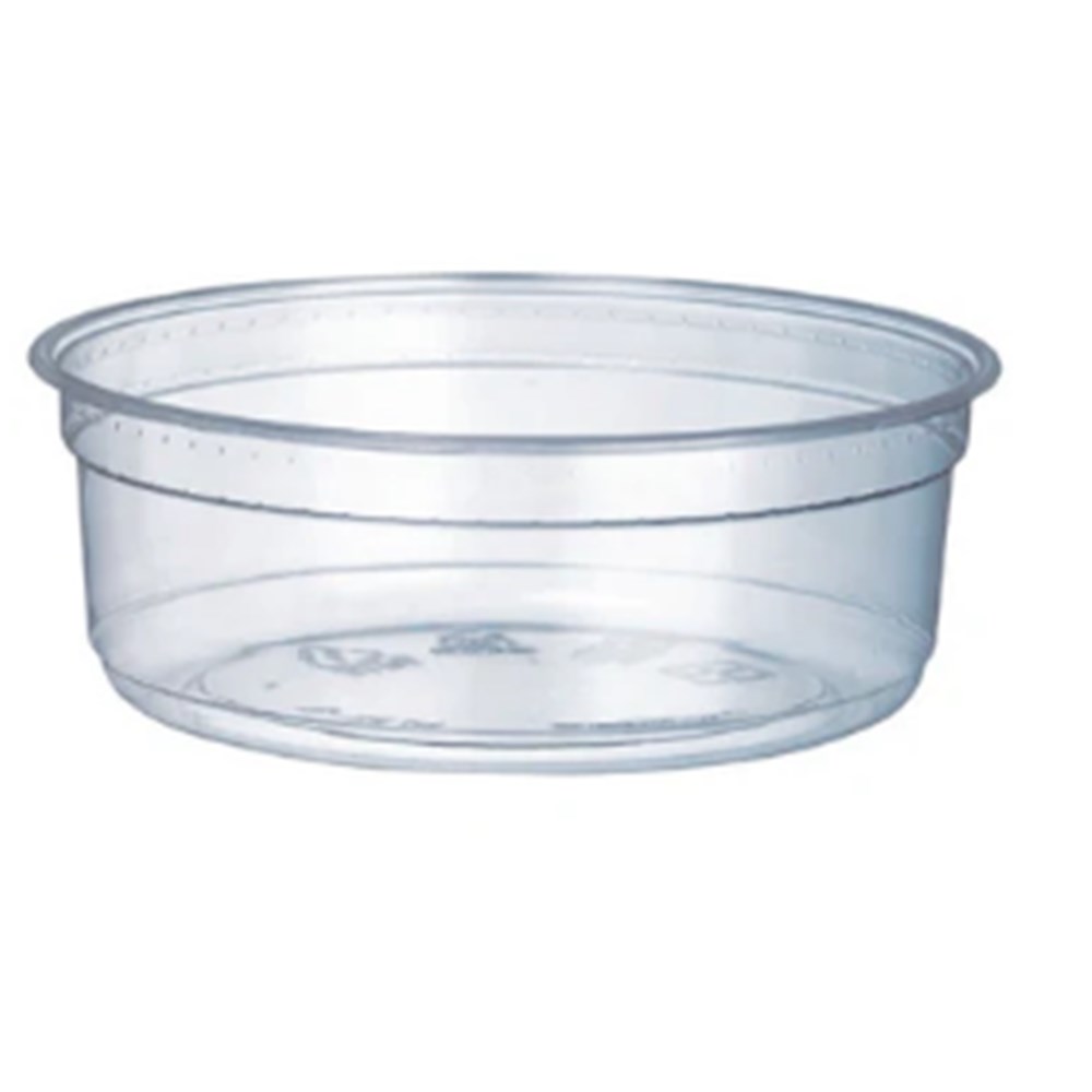Deli Container Clear PET Round 8oz x500