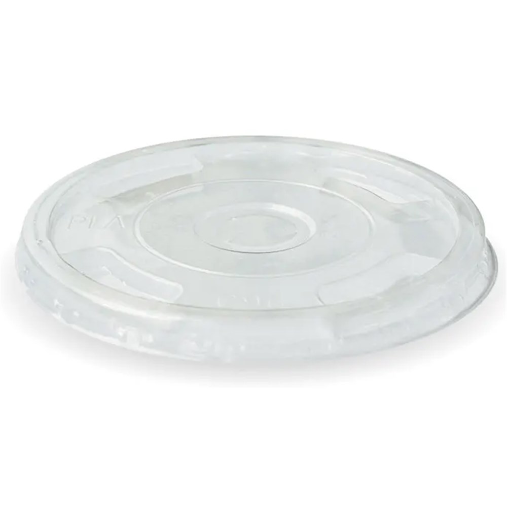 Lid Flat Half Moon Slot 300-700ml x100