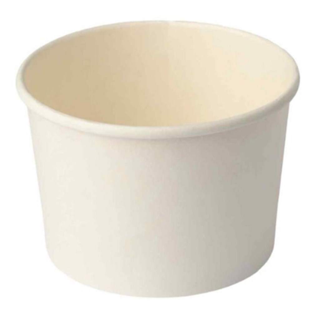 Eco Paper Bowl White 8oz x 50
