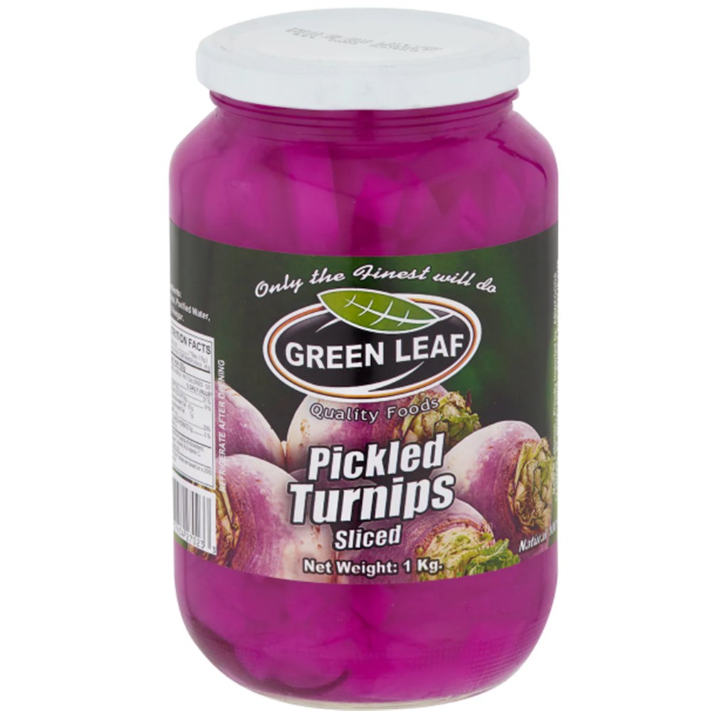 Turnips Pickled Sliced 1kg