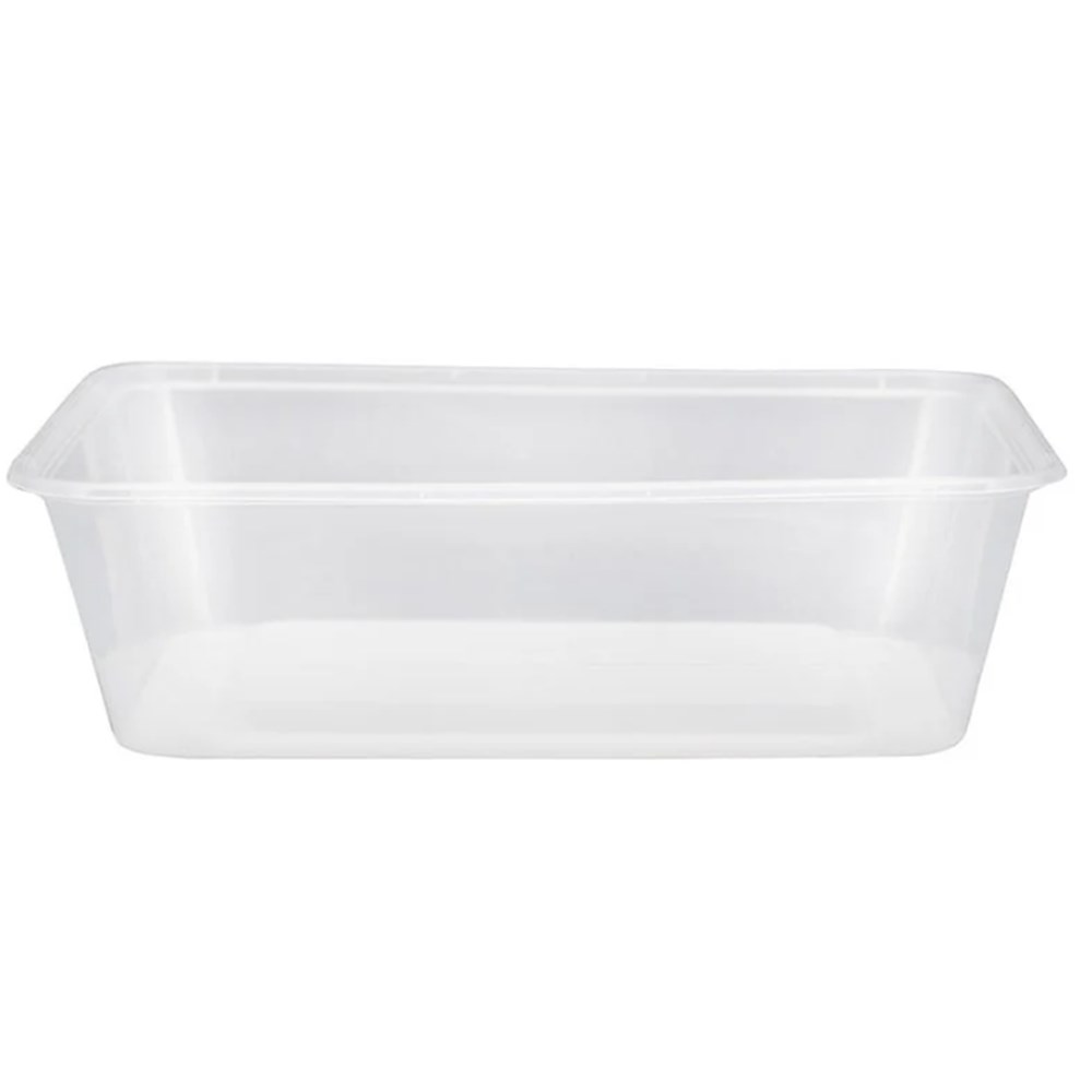 Container Rectangular Clear CR650ml x50