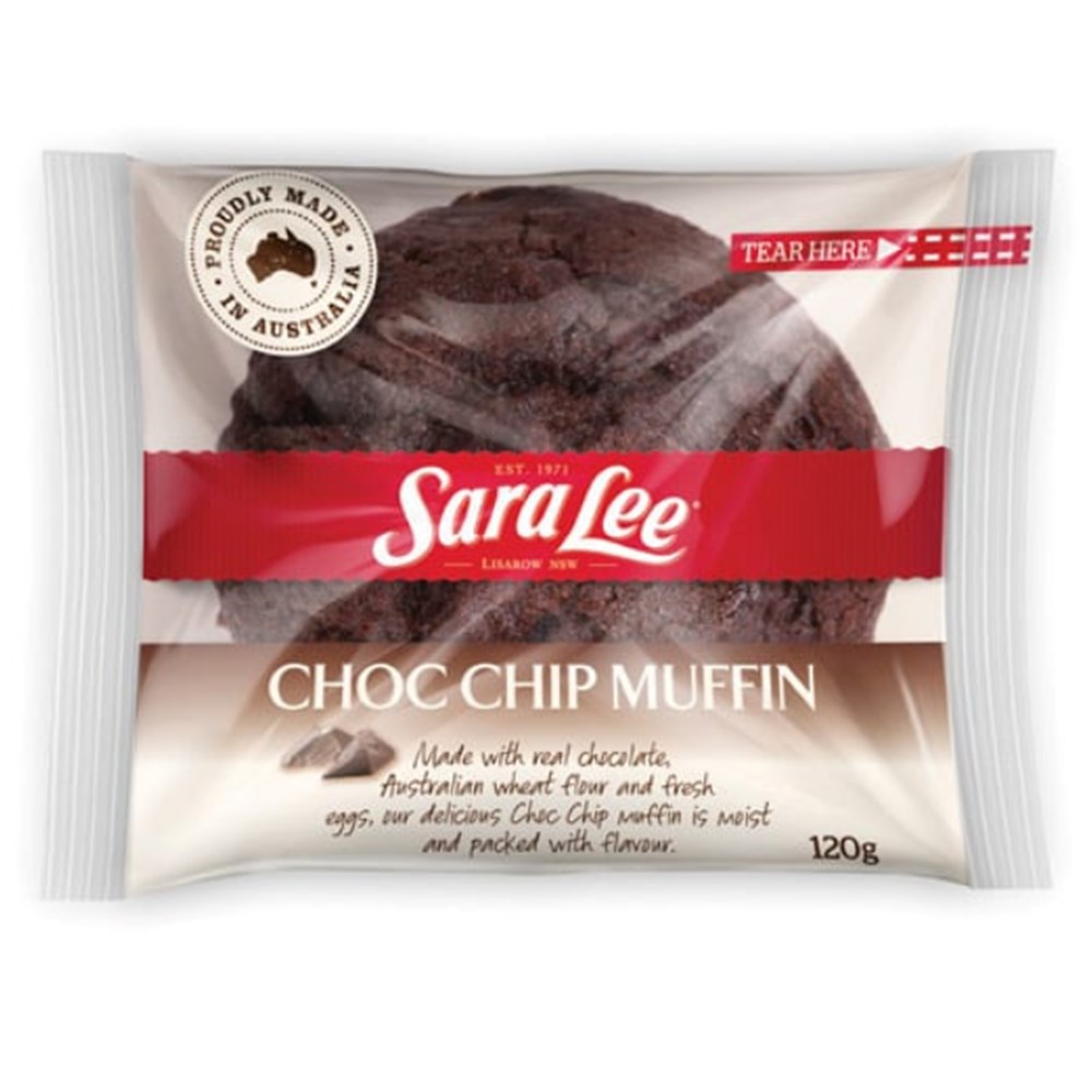 Muffin Choc Chip 45x120gm