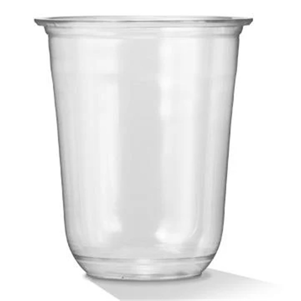 Cup Clear PET U Shape 16oz x50