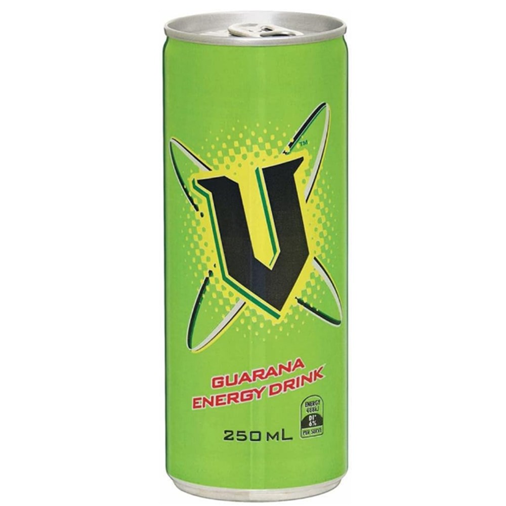V Energy Drink Cans 24 x 250ml