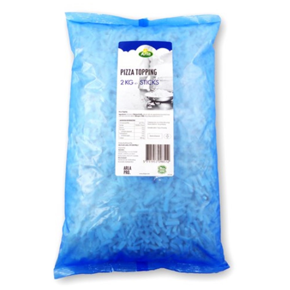 Cheese Pizza Topping IQF Frozen 2kg