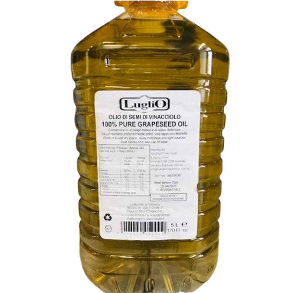 Oil Grapeseed 5lt