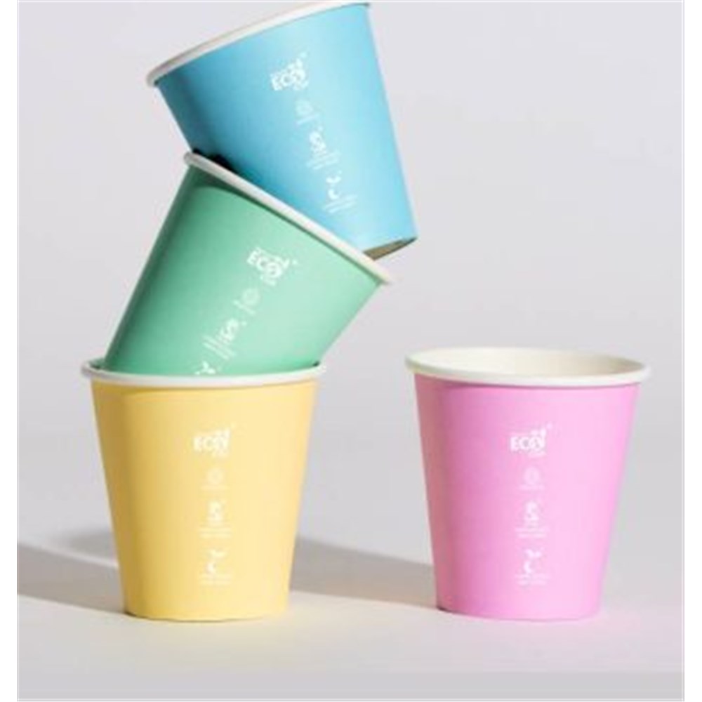 Hot Cup 12oz S/W Pastel x1000