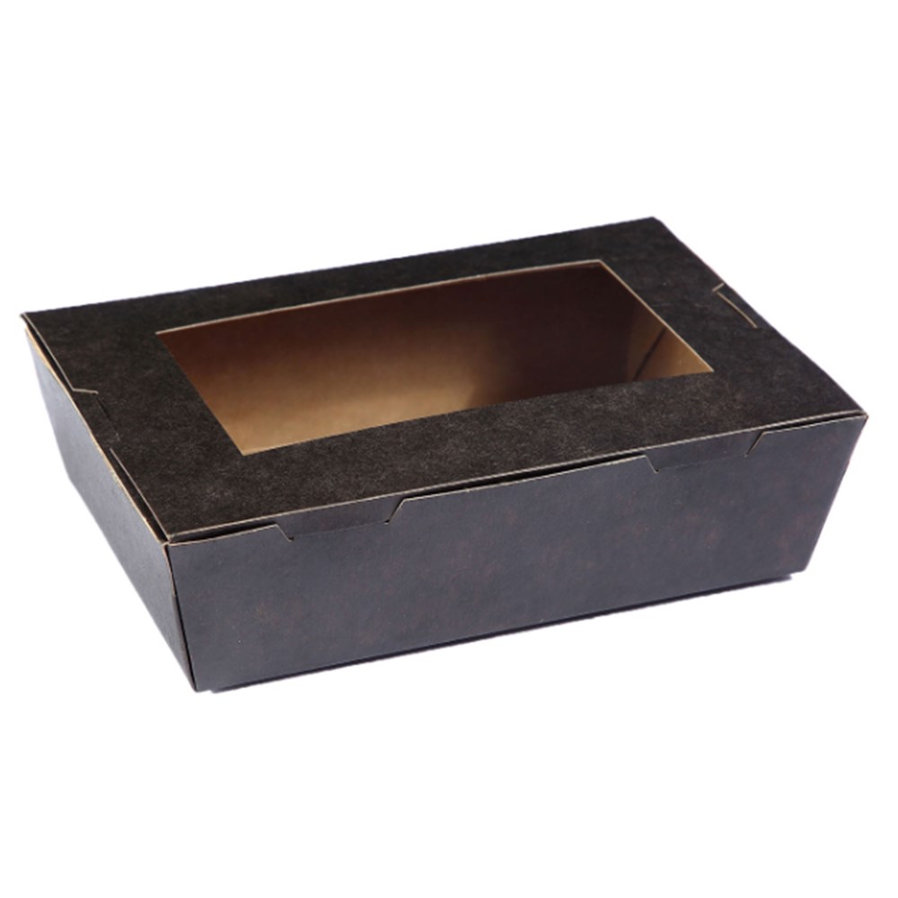 Lunch Box Small Window Black x 200