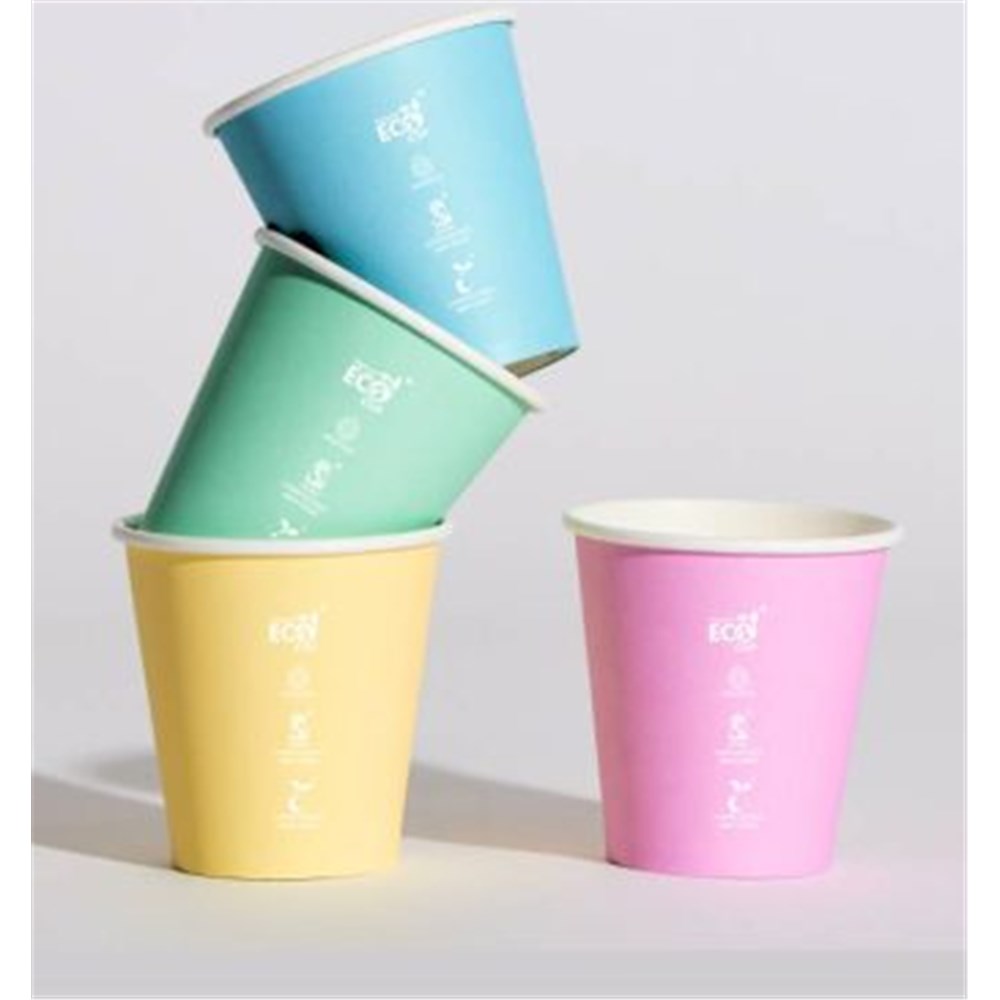Hot Cup 4oz S/W Pastel x1000