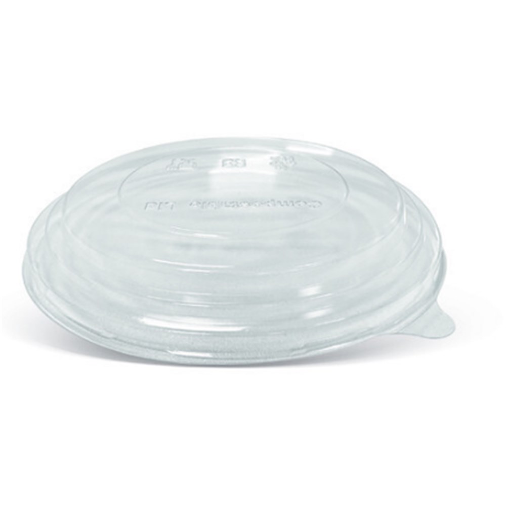 Lid Raised PET to suit Deli Container x500