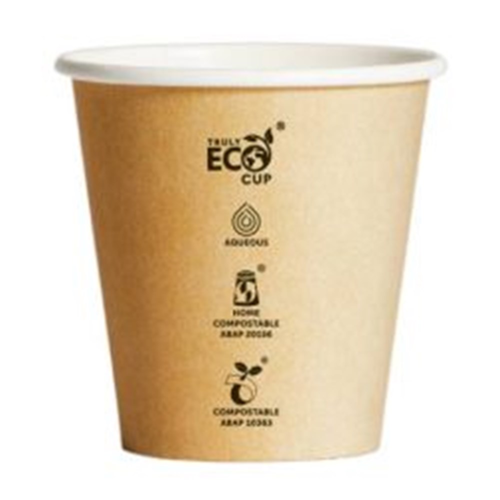 Hot Cup 6oz S/W Kraft Brown x1000