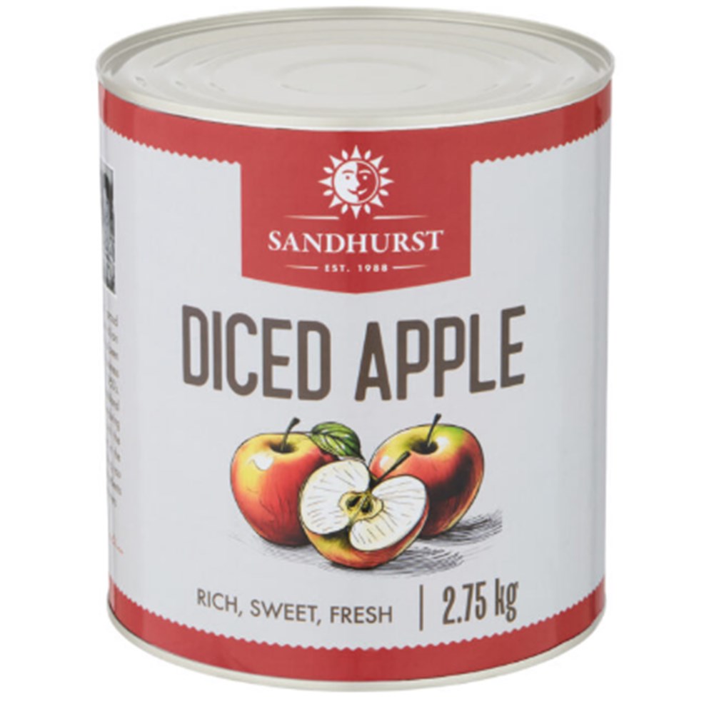 Apple Diced 2.75kg