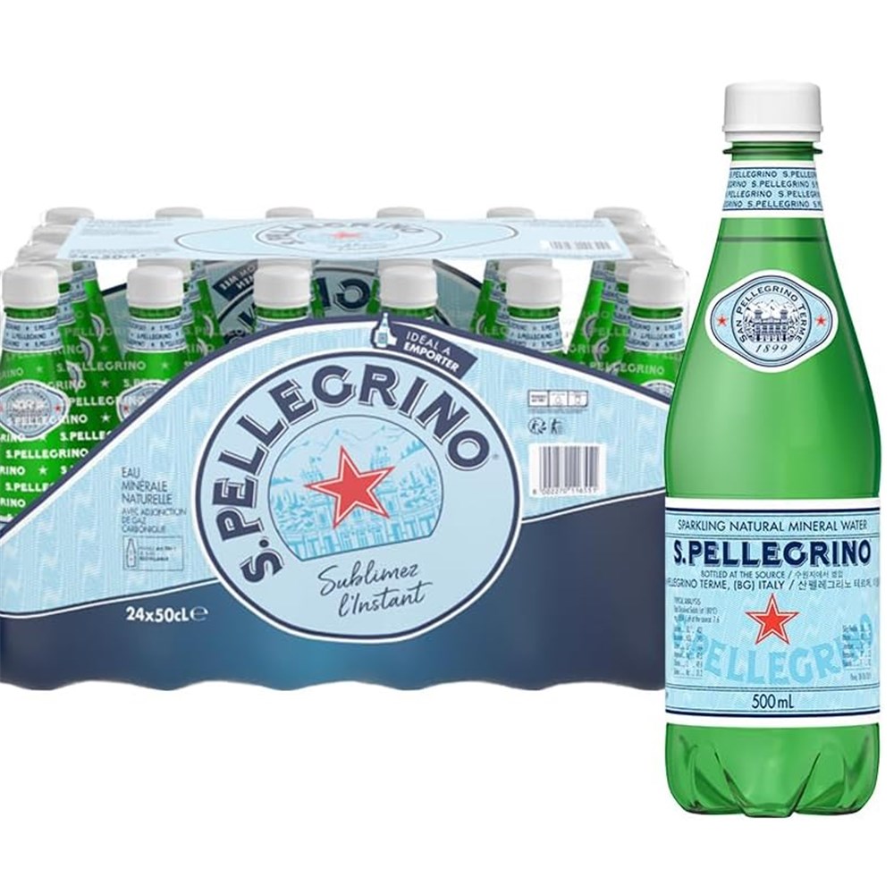 Water Sparkling Mineral 24x500ml PET