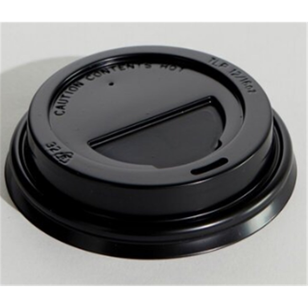 Hot Lids 12/16oz Black Travel x100