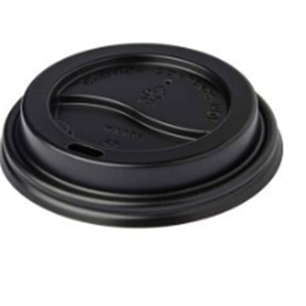 Hot Lids 6/8/10oz Black x50