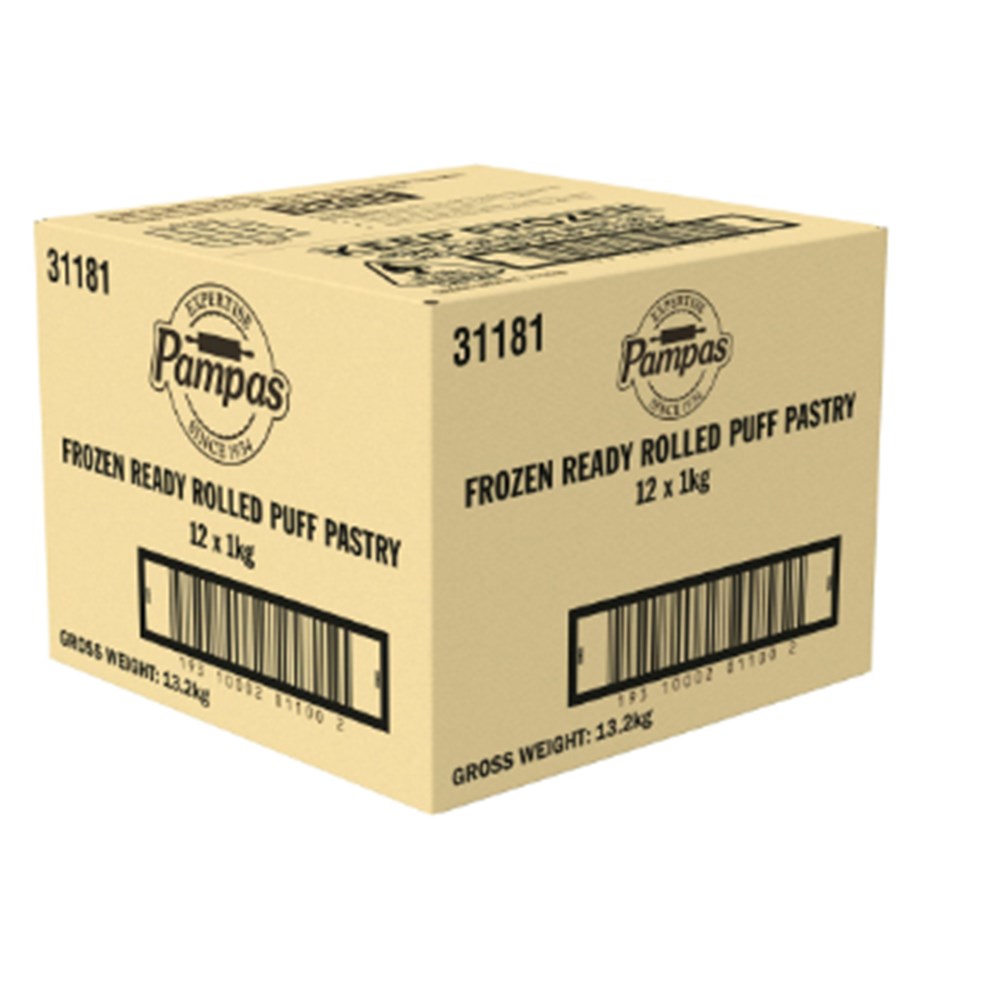 Pastry Puff Sheets 12 x 1kg