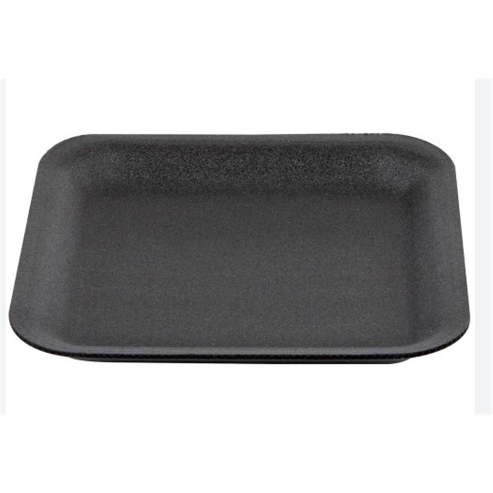 Flat Foam Tray Black x1000