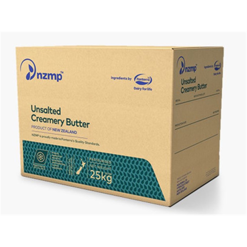 Butter UNSALTED 25kg