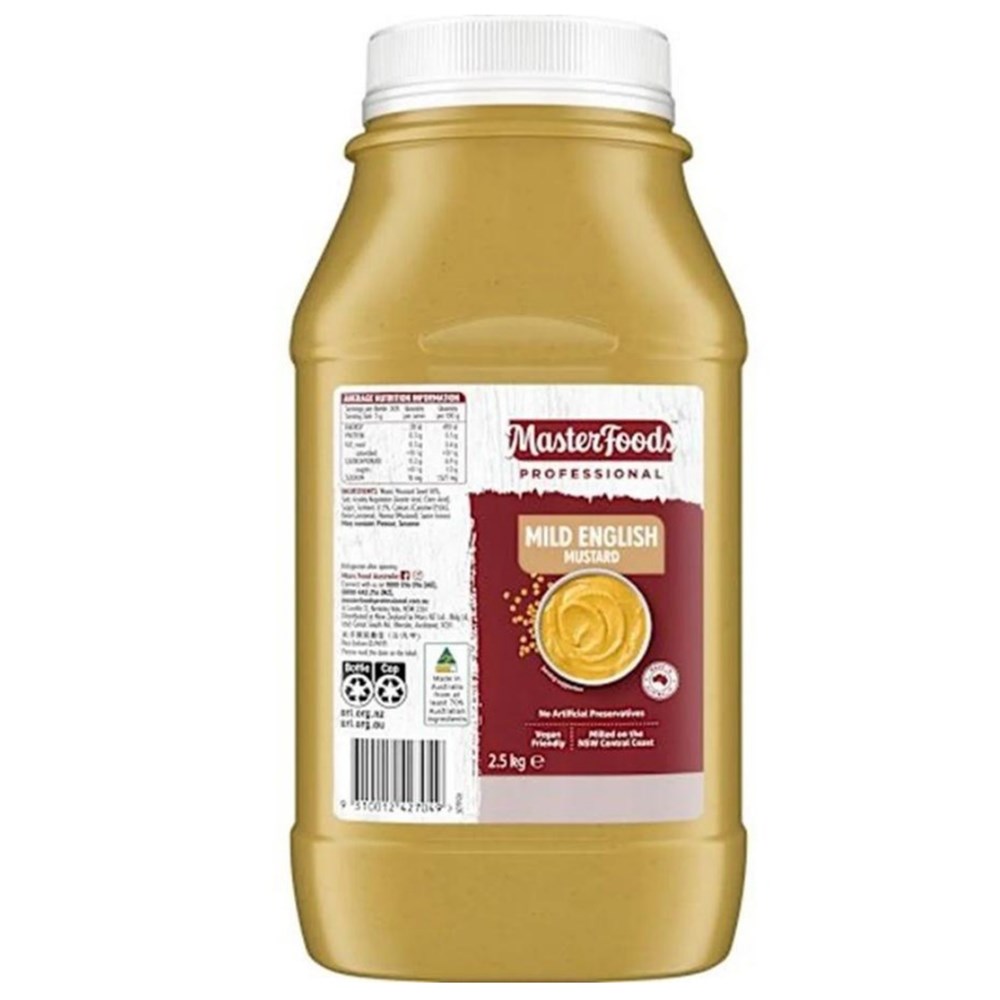 Mustard MILD English 2.5kg