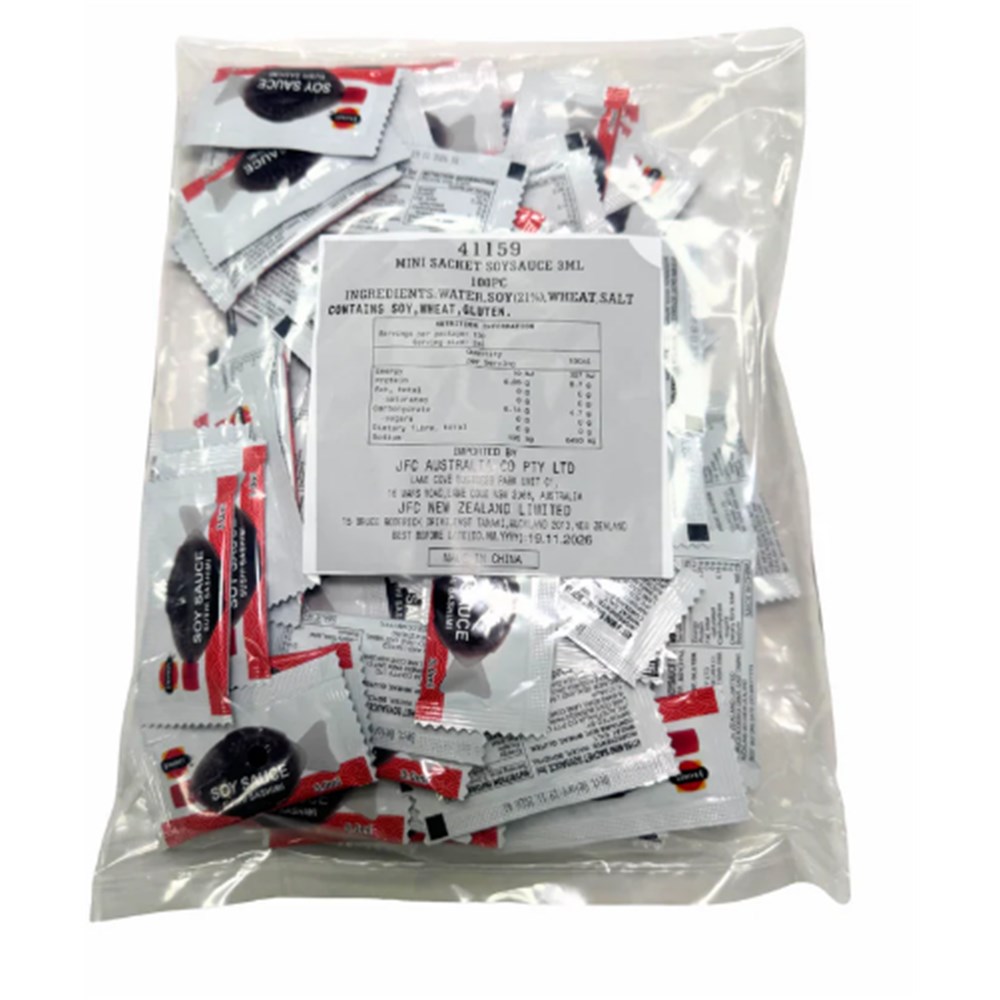 Sauce Soy Mini PC 100 x 3ml