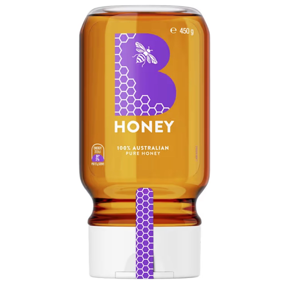 Honey B Pure Australian Squeeze 450gm