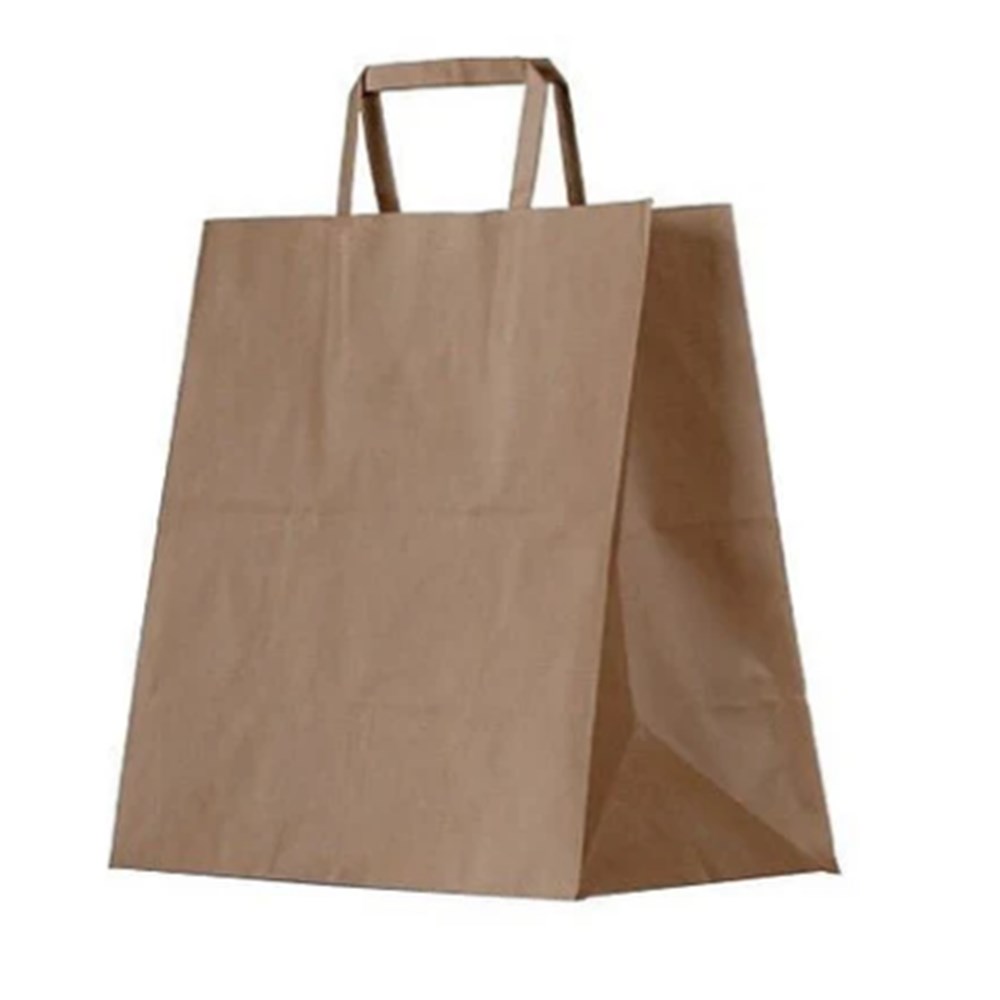 Bag Brown Delivery with Flat Handle x150