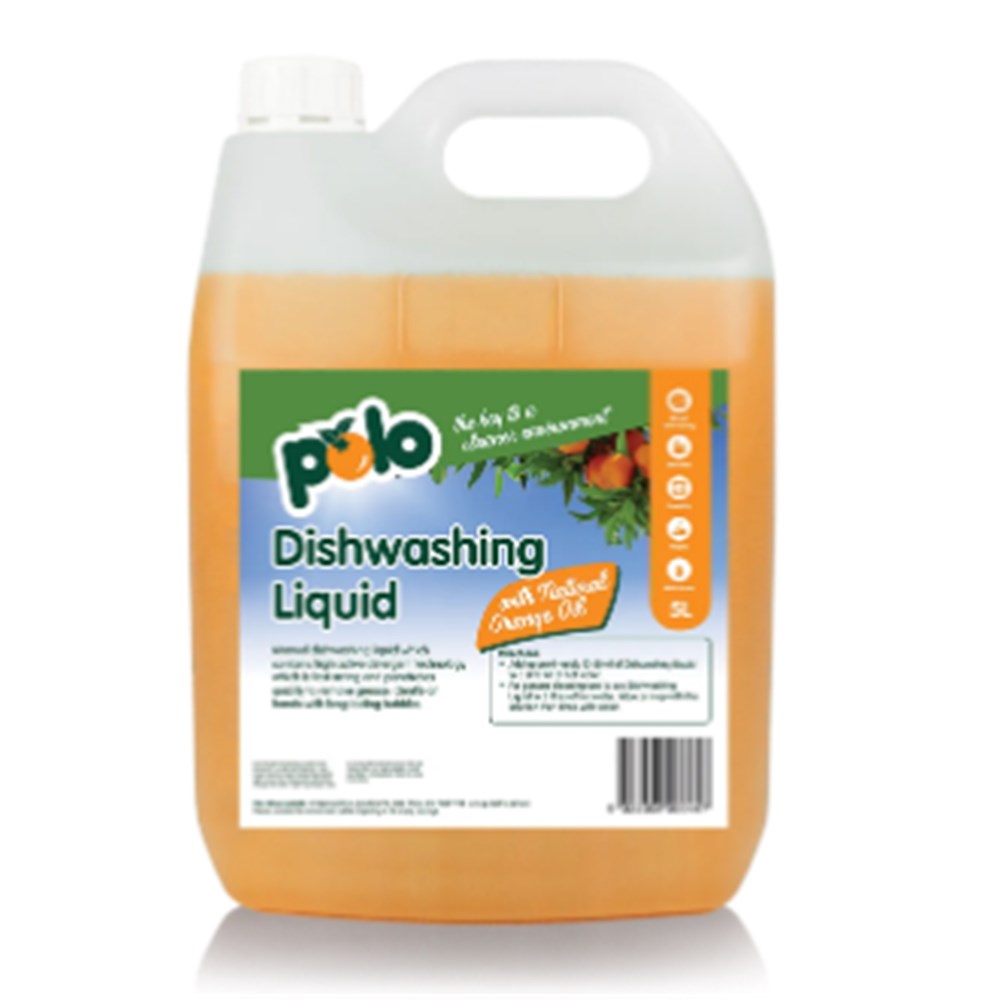 DISHWASHING LIQUID with NATURAL ORANGE 5LT